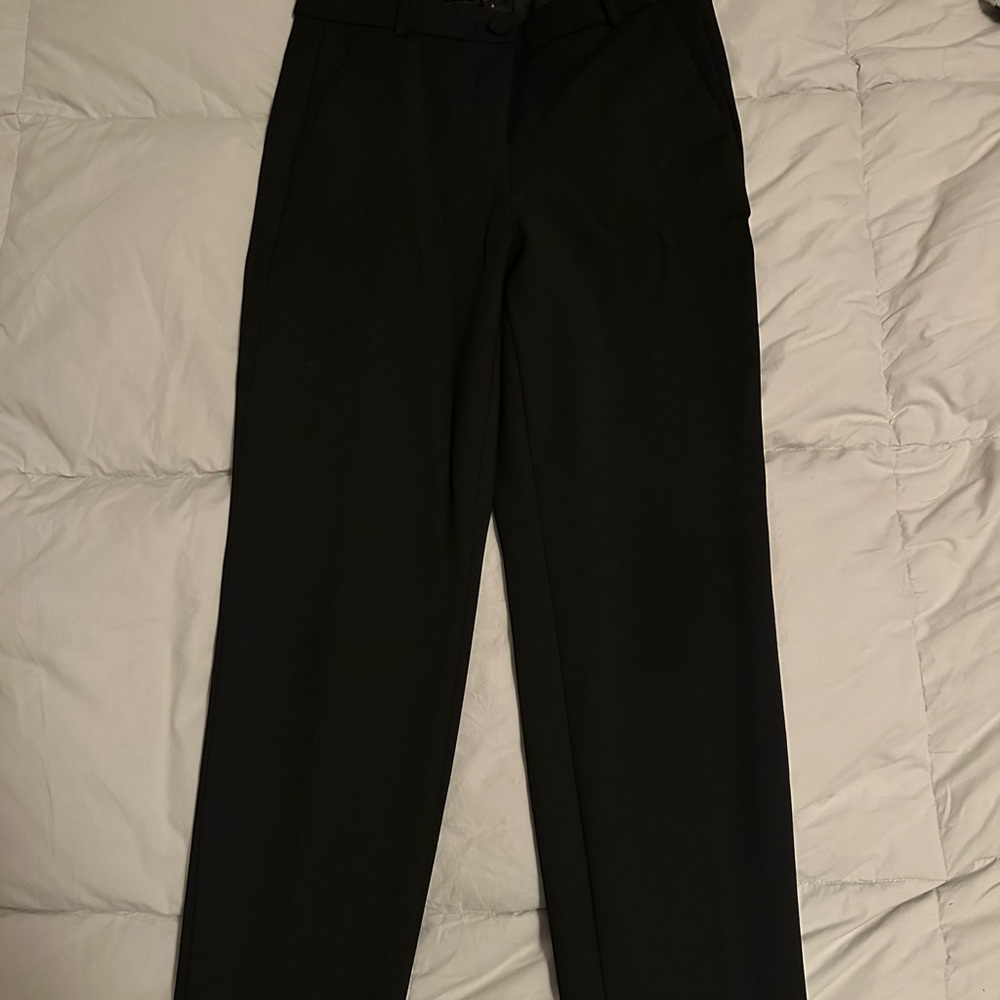 J. Crew High-Rise Black Pants